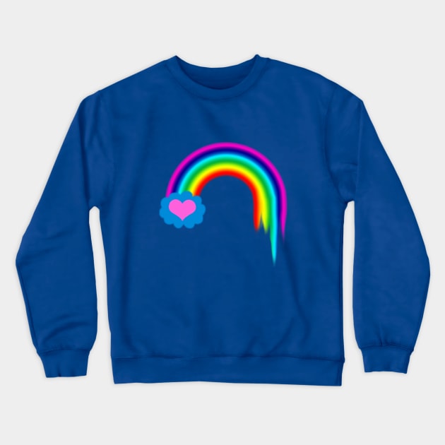 Sophia Rainbow Shirt Crewneck Sweatshirt by geeklyshirts